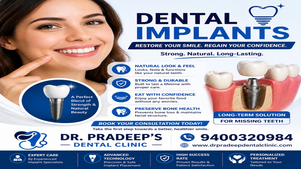Dental Implants: The Permanent Solution for Missing Teeth